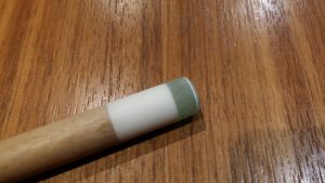 樹脂タップの側面を粗く削り終えた状態