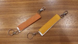 オレンジと黄色のジョイントキャップホルダーをオーダーメイド