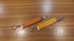 オレンジと黄色のジョイントキャップホルダーをオーダーメイド
