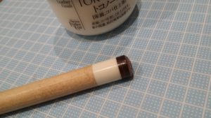 ビリヤードタップ交換完了