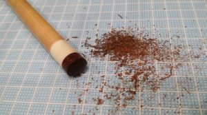 タップの側面削り完了