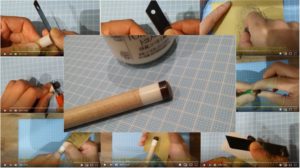 ビリヤードタップ交換