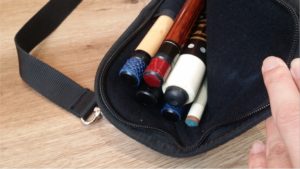 斬キューケースに3B3S収納した状態