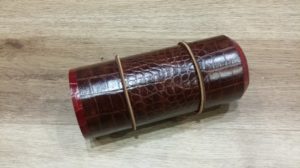 自作キューケースのキャップ1号
